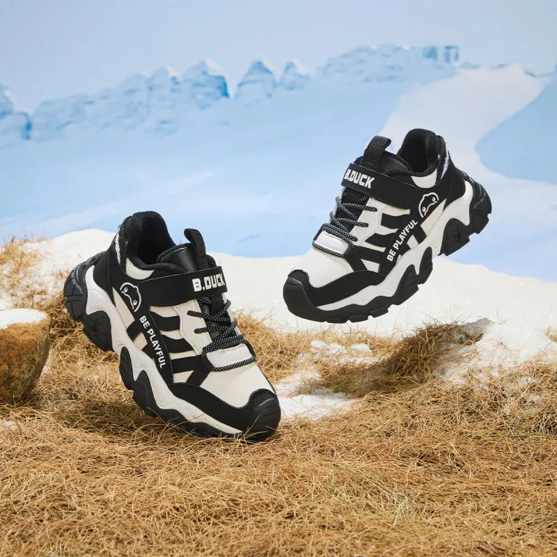B.Duck Lightweight Cushioning Warm Low Top Kids Lifestyle Shoes Kids'-11