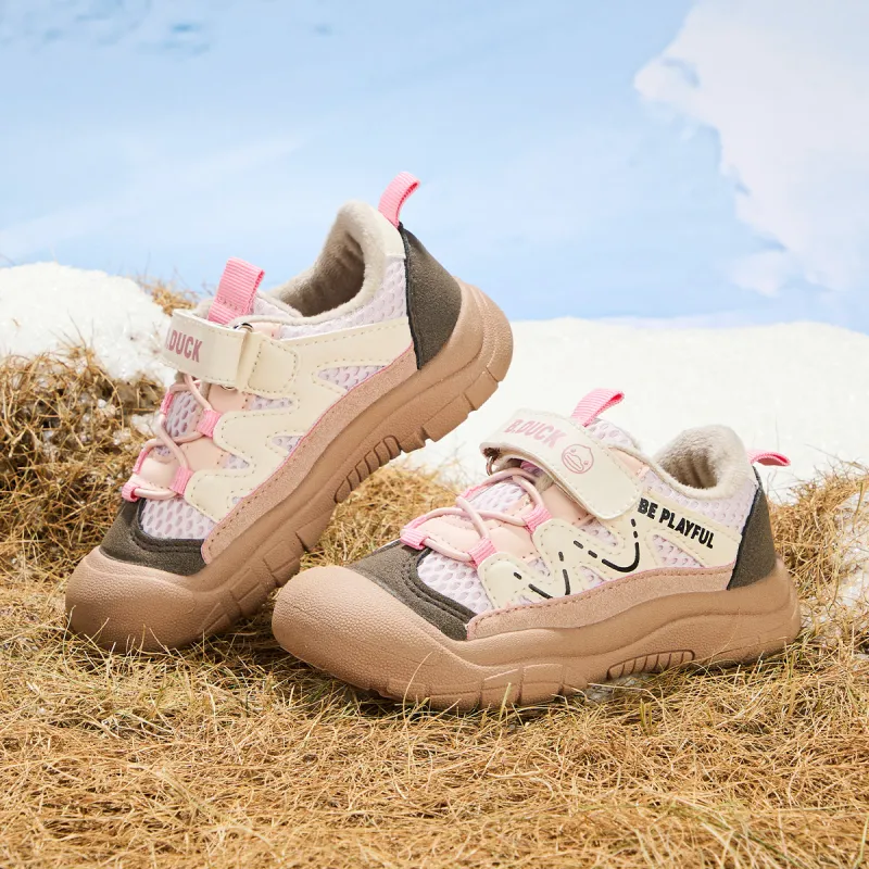 B.Duck Durable Warm Low Top Kids Lifestyle Shoes Children Aged 3 7 Years Old-4