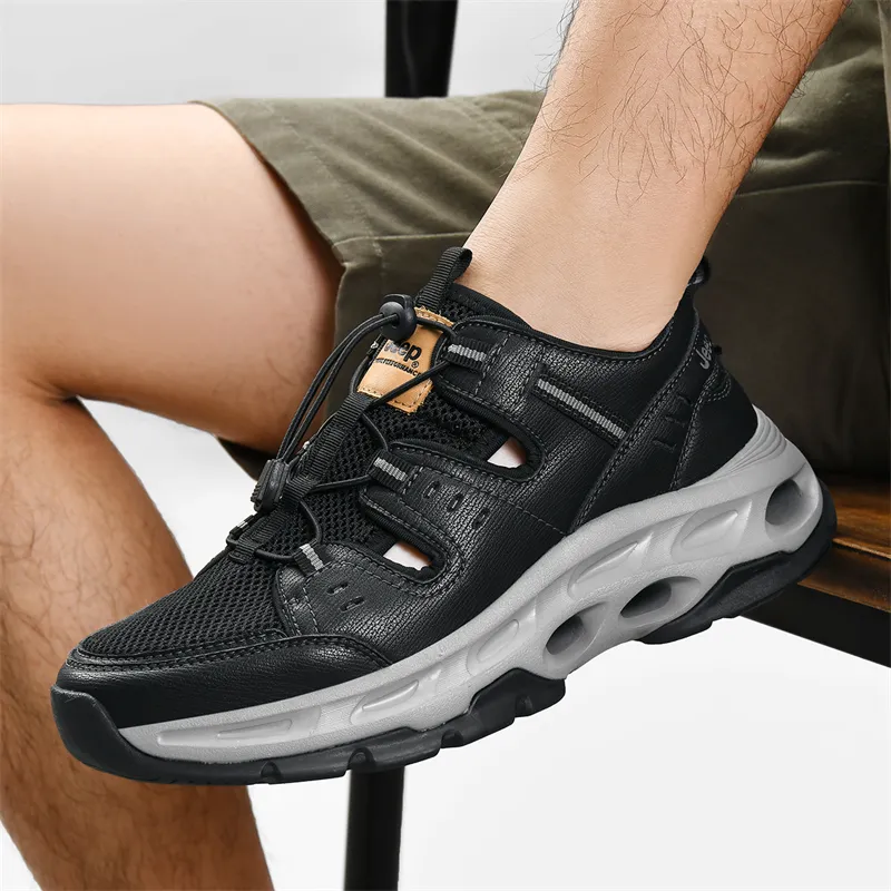 Jeep Cushioning Slip Resistant Coverage Low Top Outdoor Shoes Men's-7