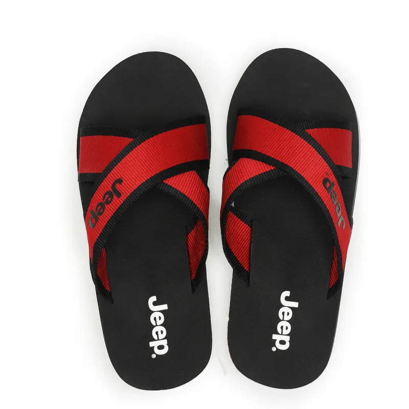 Jeep Slip Resistant Odor Resistant Slide Slippers Unisex-13