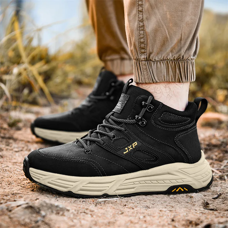 Jeep JEEP Cushioned Wear-Resistant Water-Resistant Mid-Top Outdoor Shoes Men's-11