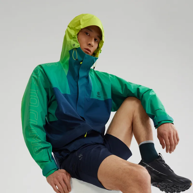 KAILAS Windbreaker Coats Men's Dushan Green-4