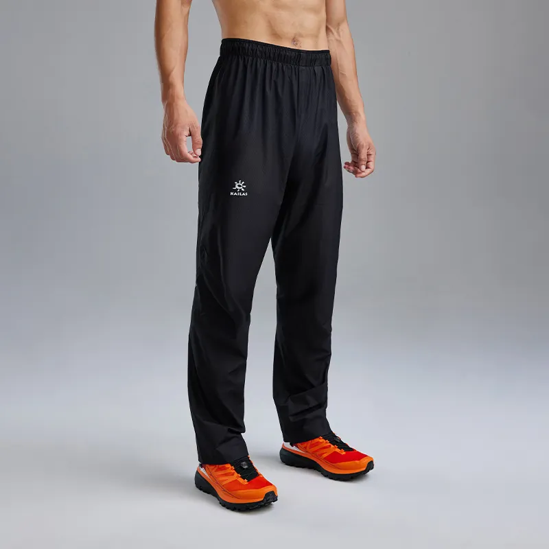 KAILAS FUGA Windbreaker Pants Unisex Black-5