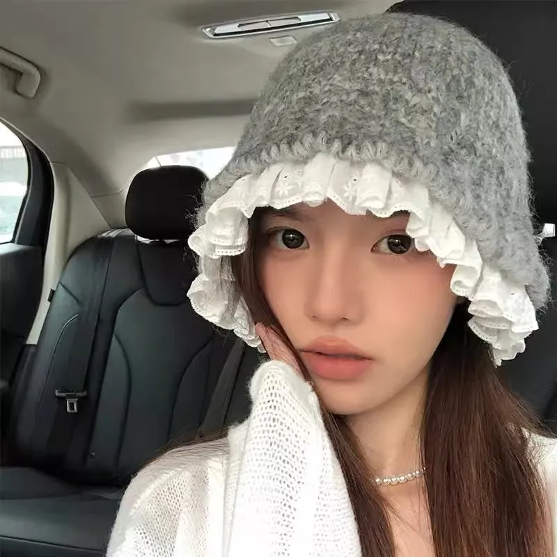 XIUNUMAN Polyester Beanies Women's-1