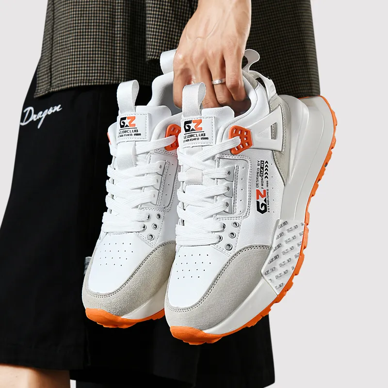 Cuzzi GZJD Cortez Shoes Anti Slip And Wear Resistant Height Increasing Low Top Chunky Sneakers Unisex-5