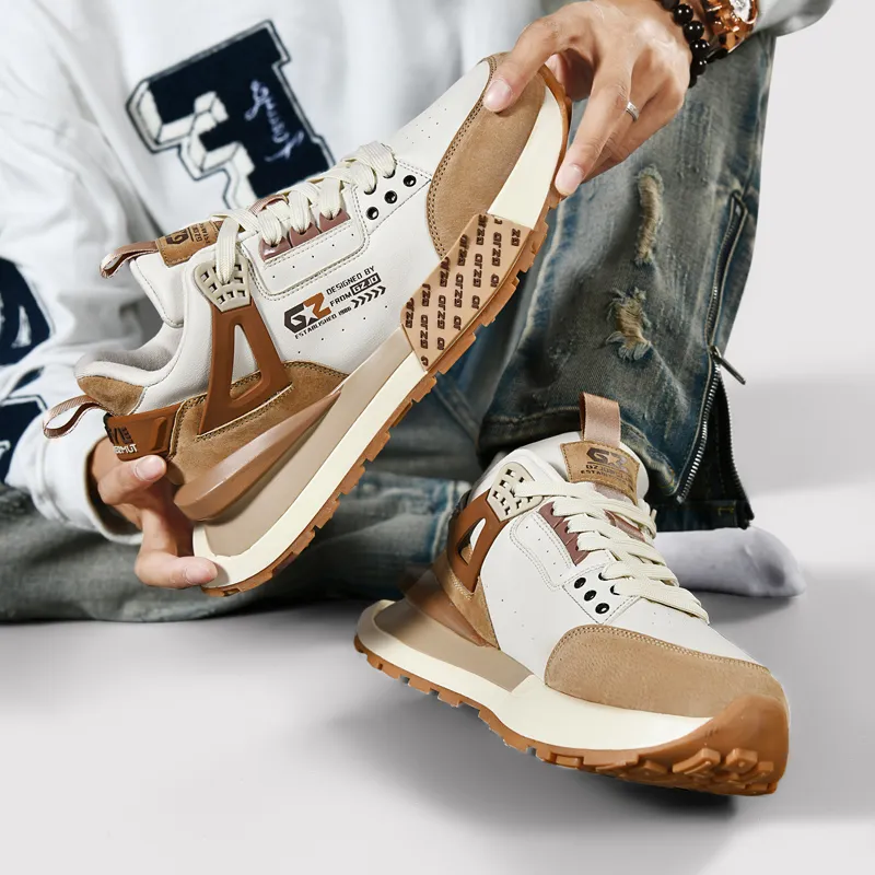 Cuzzi GZJD Cortez Shoes Anti Slip And Wear Resistant Height Increasing Low Top Chunky Sneakers Unisex-17