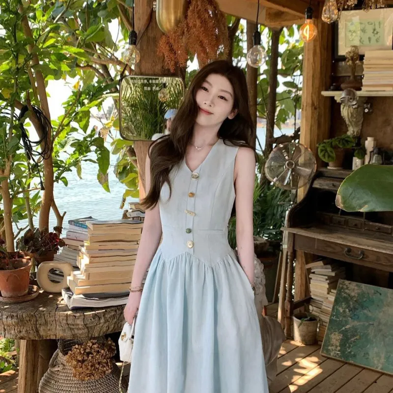 Udon House Sleeveless Dress Women's-1