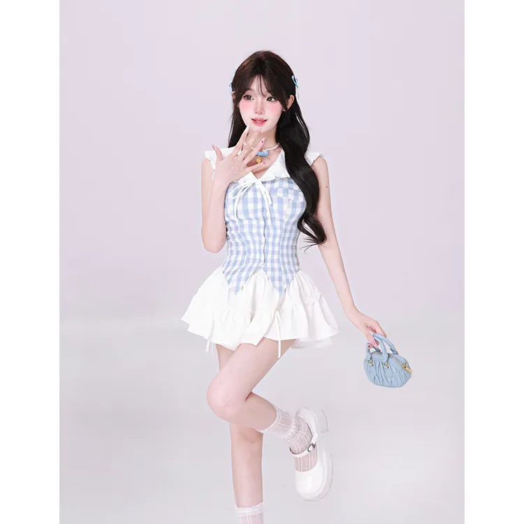 Udon House Two Piece Skirt Sets Women's-1