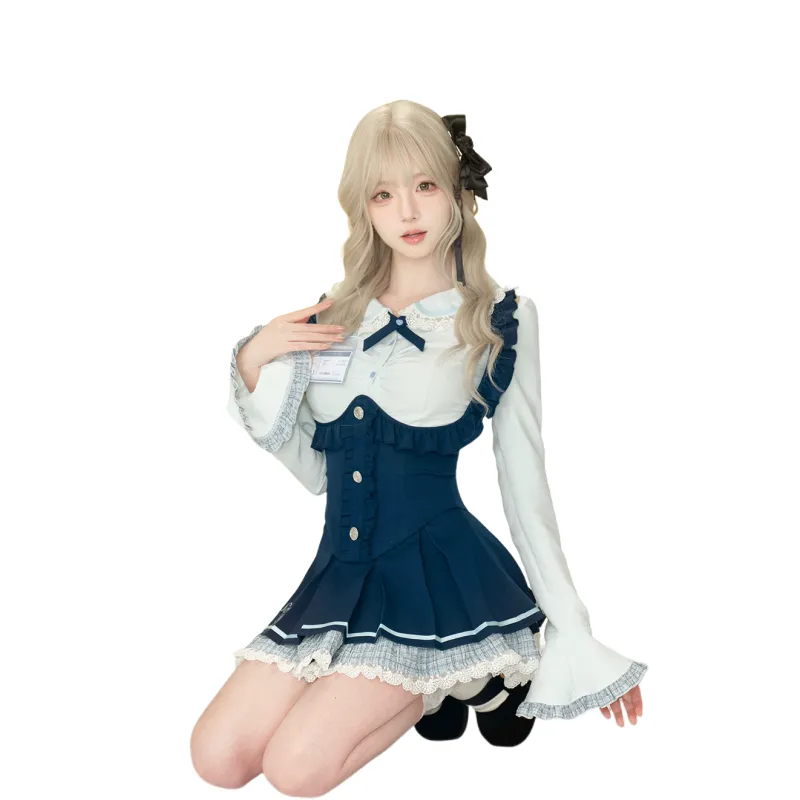 Udon House Two Piece Skirt Sets Women's-2