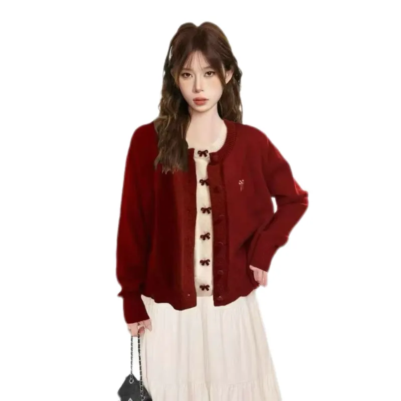 PAZZO Knitwear Women's Red-2