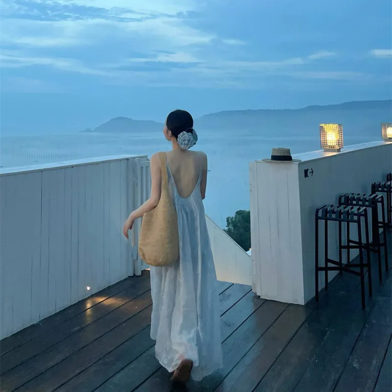 Udon House Slip Dresses Women's Dress-1