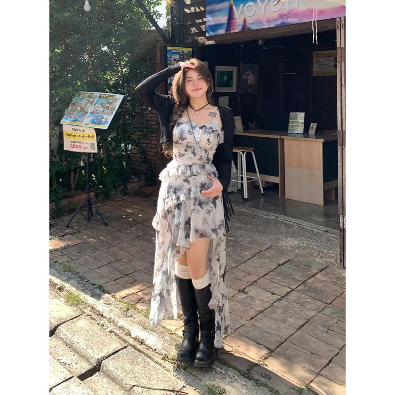 Udon House Two Piece Skirt Sets Women's-2