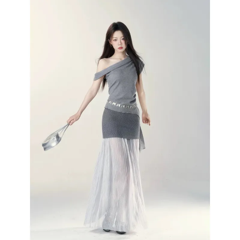 Udon House Two Piece Skirt Sets Women's-1