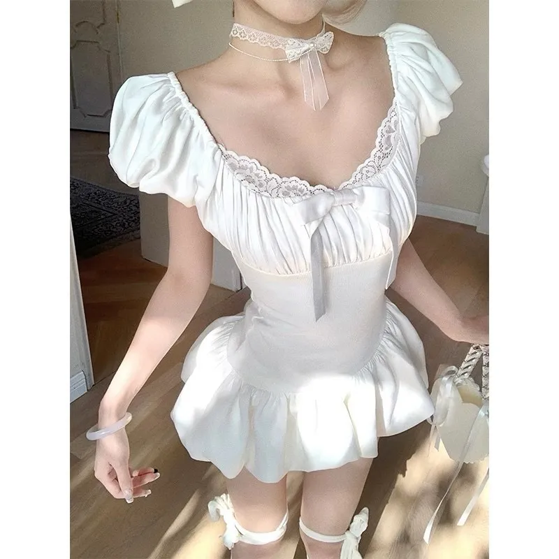 Udon House Short Sleeved Dress Women's-2