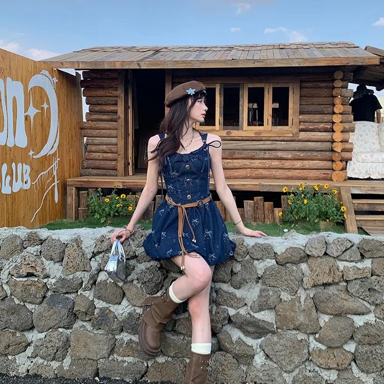 Udon House Sleeveless Dress Women's-1