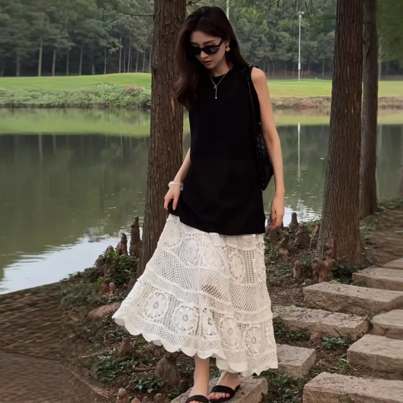 Udon House Two Piece Skirt Sets Women's-2