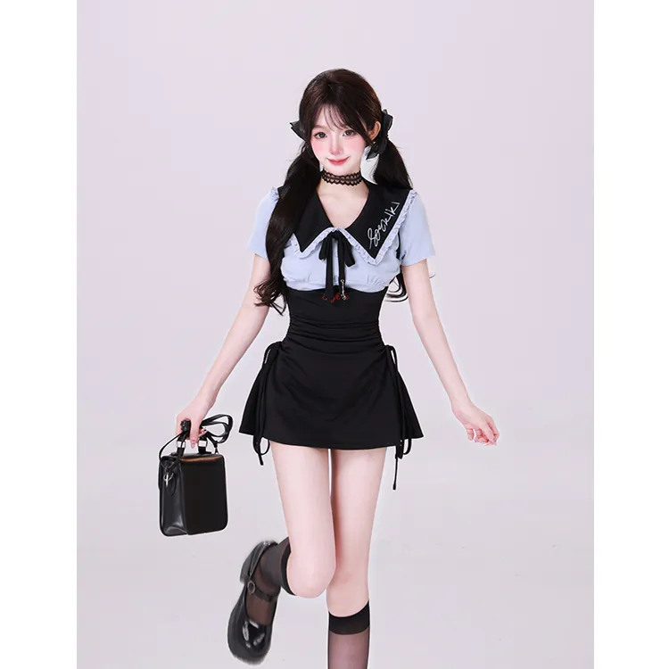 Udon House Two Piece Skirt Sets Women's-1