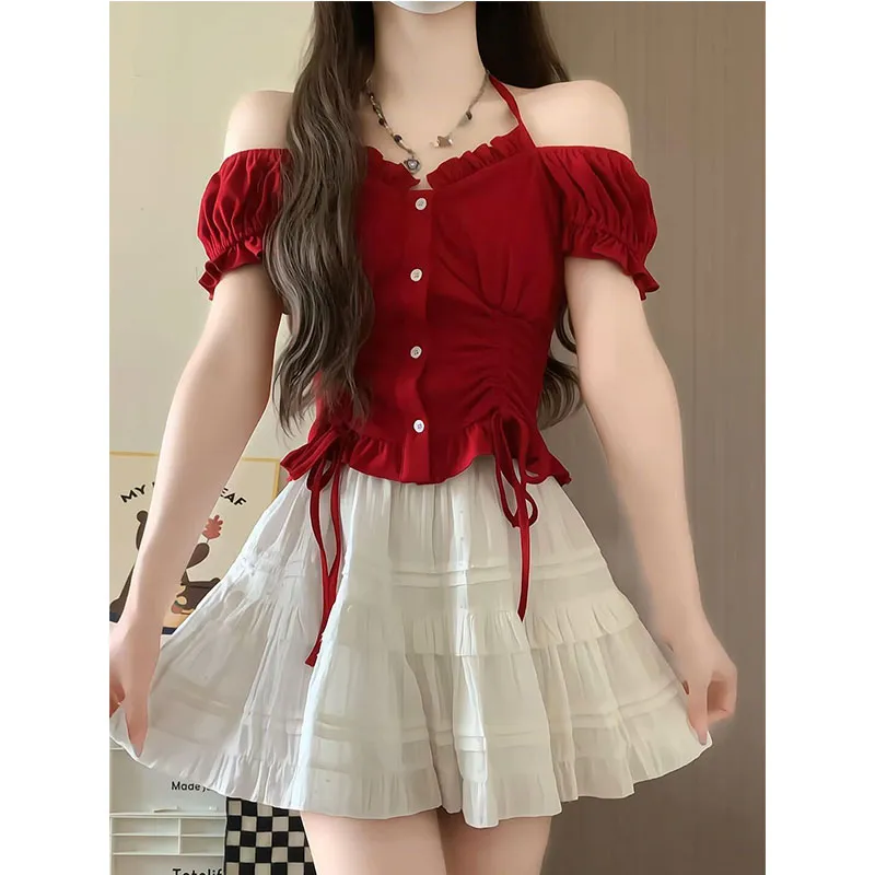 Udon House Two Piece Skirt Sets Women's-1
