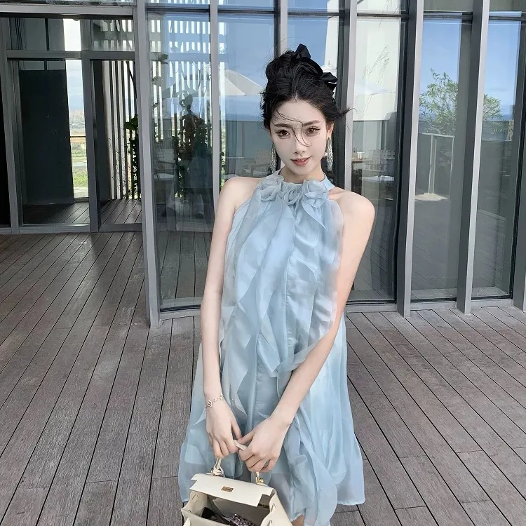 Udon House Sleeveless Dress Women's-3