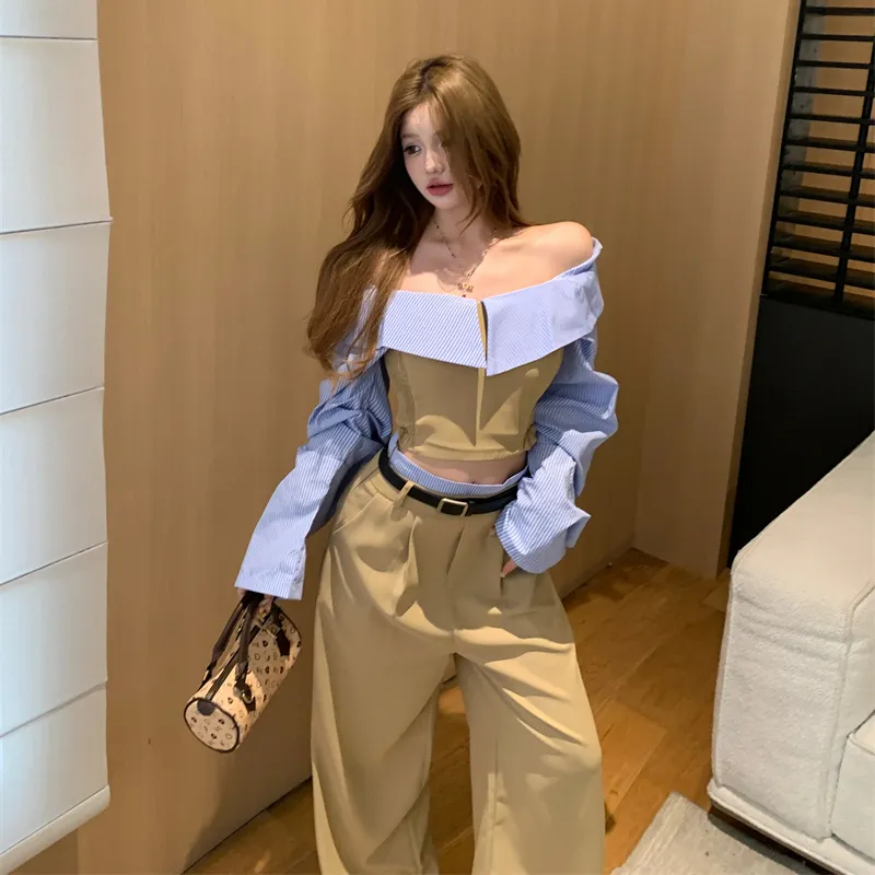 KUNZHUDAXIANG Fashion Casual Suit Women's-3