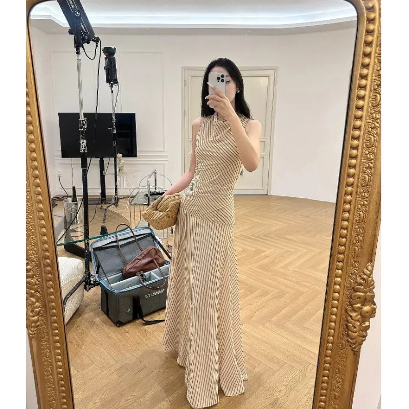 Udon House Sleeveless Dress Women's-4