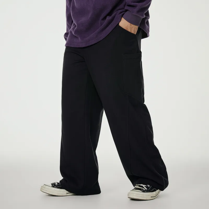 N MAX Casual Pants Men Black-5