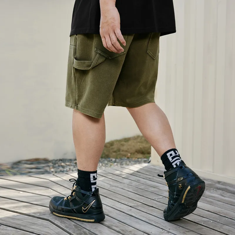 N MAX Casual Shorts Men Green Shacha Green-5