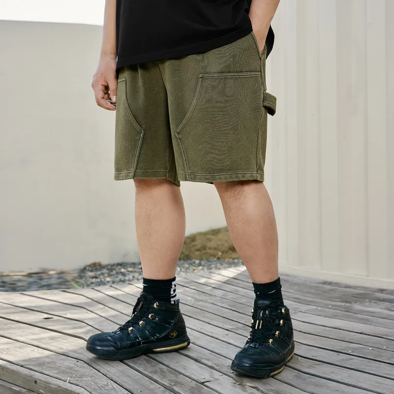 N MAX Casual Shorts Men Green Shacha Green-4