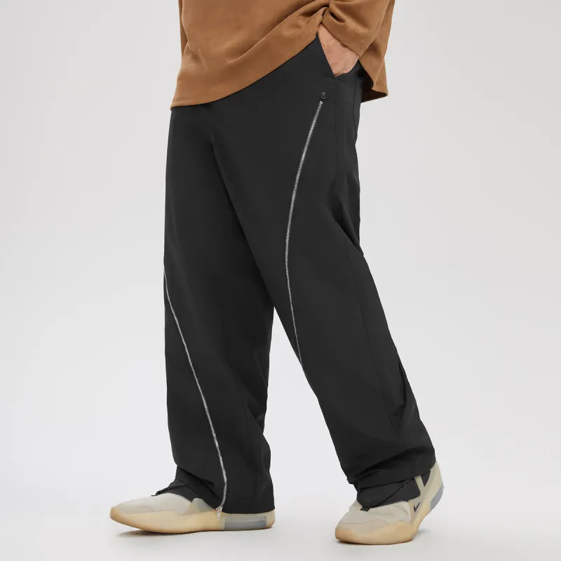 N MAX Casual Pants Men Black-2