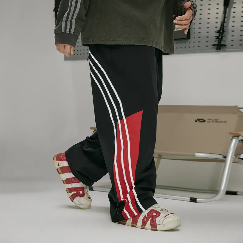 N MAX Casual Pants Men Black-3