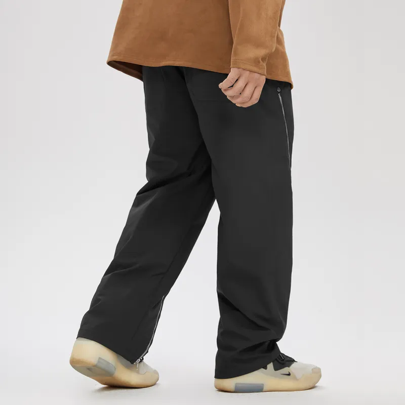 N MAX Casual Pants Men Black-4