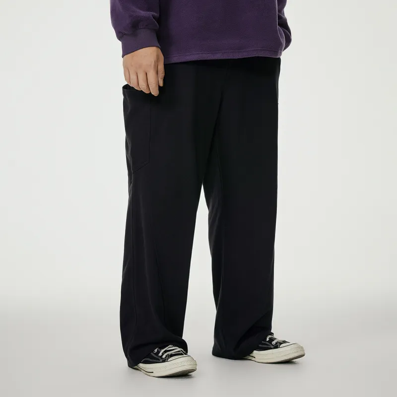 N MAX Casual Pants Men Black-3