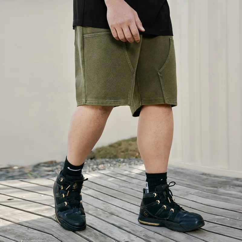 N MAX Casual Shorts Men Green Shacha Green-2