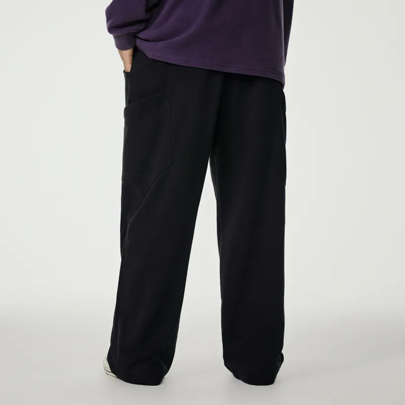 N MAX Casual Pants Men Black-2