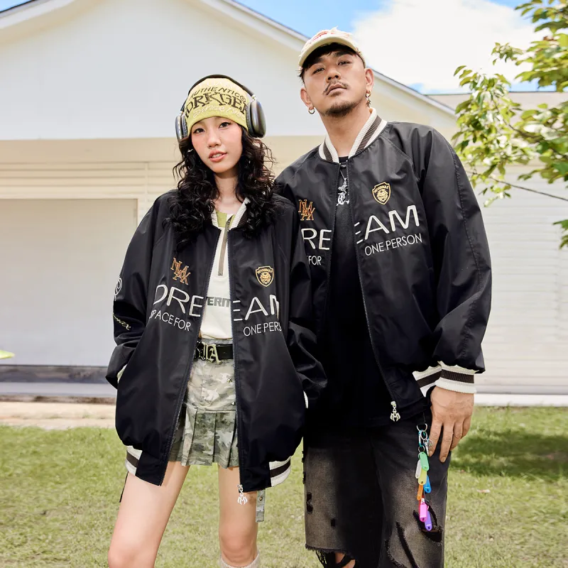 N MAX Jackets Unisex Black American Vintage Black-4