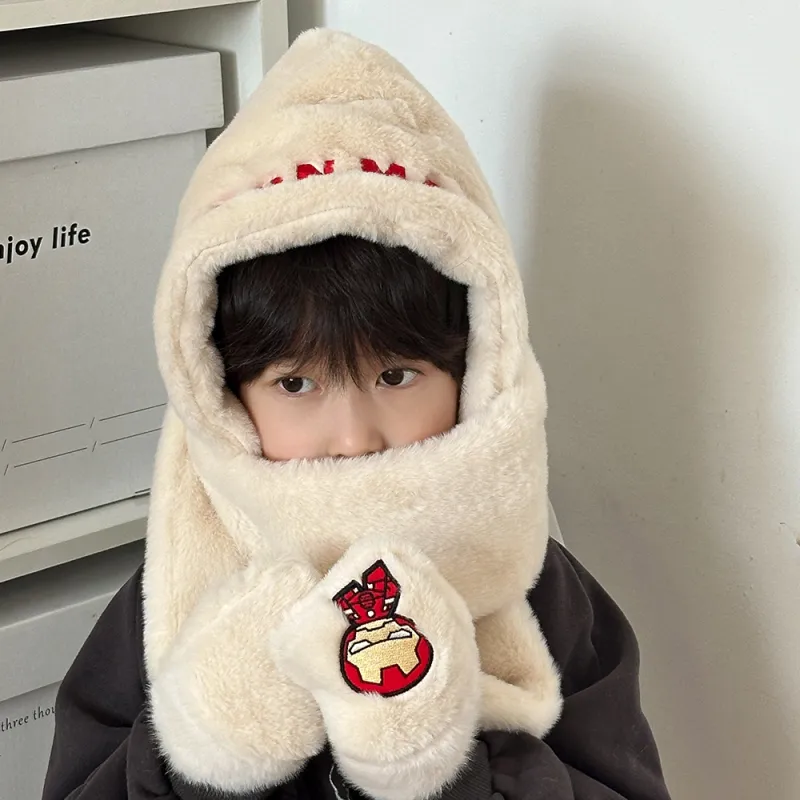 MARVEL Polyester Hoods & Plush Hats Kids'-14