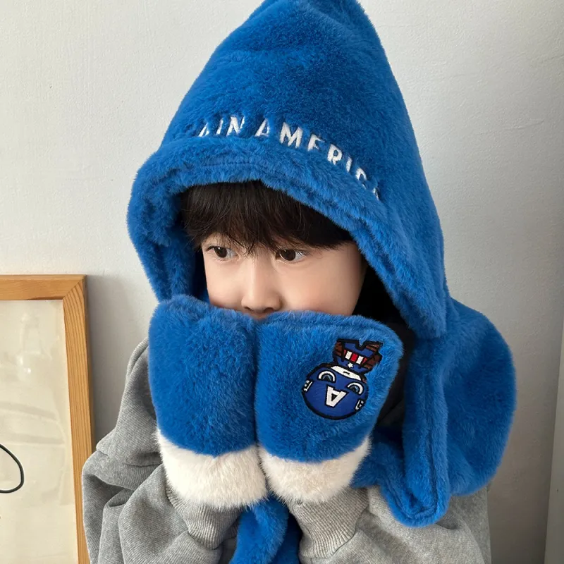 MARVEL Polyester Hoods & Plush Hats Kids'-17