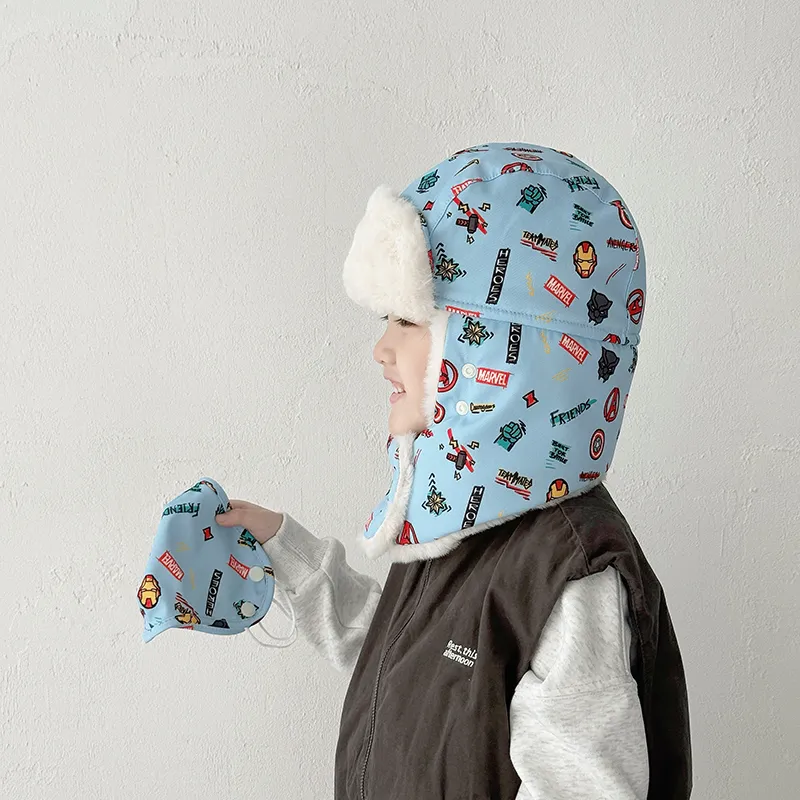 MARVEL Polyester Trapper Hats Kids'-25