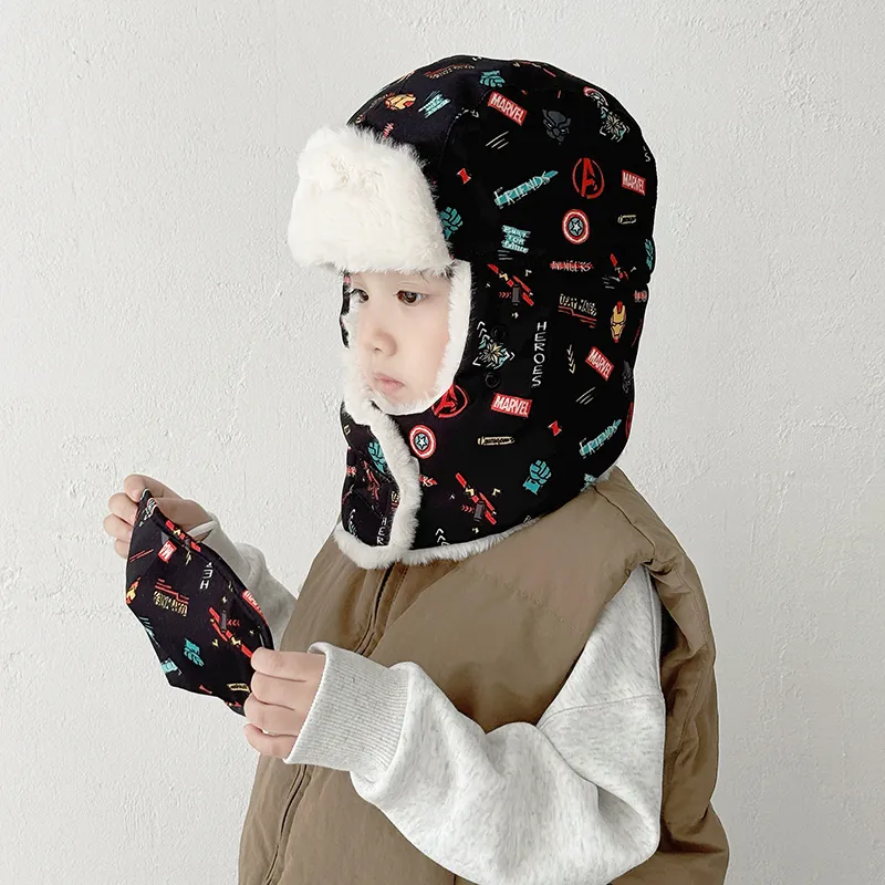 MARVEL Polyester Trapper Hats Kids'-3