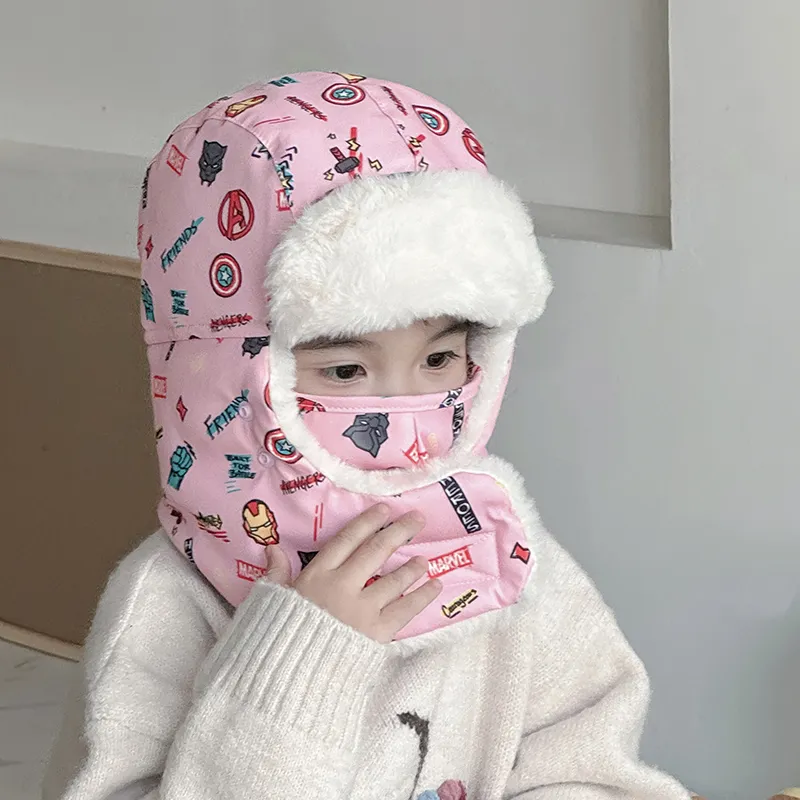 MARVEL Polyester Trapper Hats Kids'-19