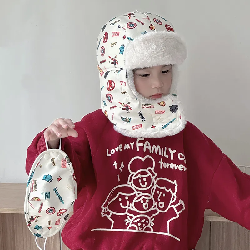MARVEL Polyester Trapper Hats Kids'-11