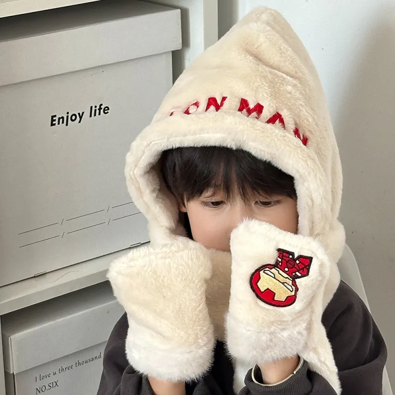 MARVEL Polyester Hoods & Plush Hats Kids'-15