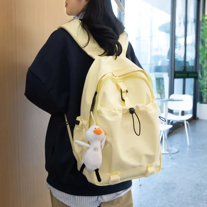 TANGCOOL Nylon Backpack Unisex Multicolor-7