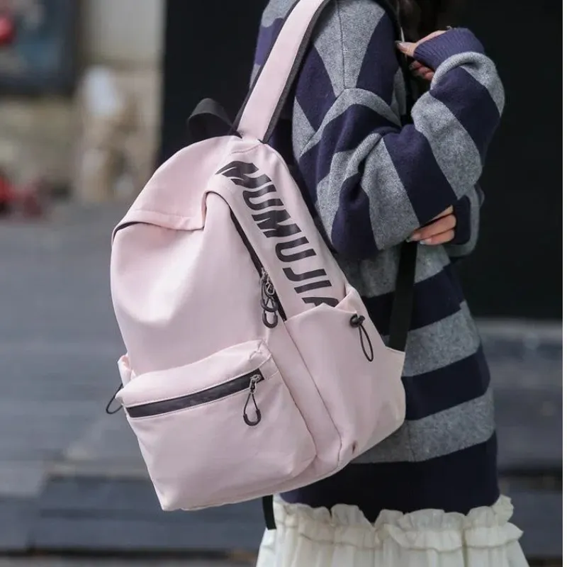 TANGCOOL Nylon Backpack Unisex Multicolor-7