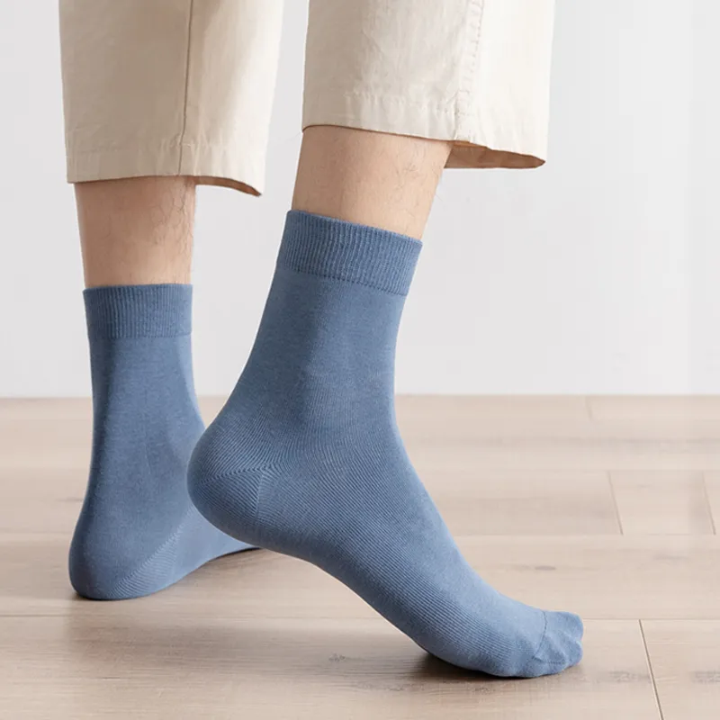 SHIWAJI Men Mid Calf Socks-2