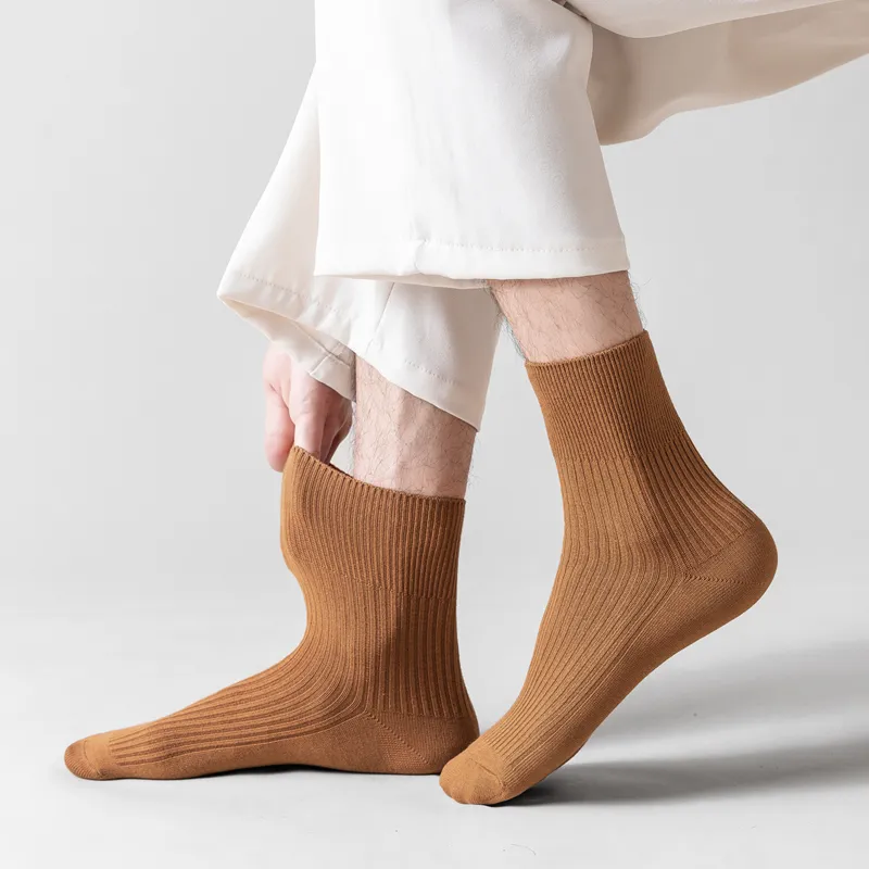 SHIWAJI Men Mid Calf Socks-5