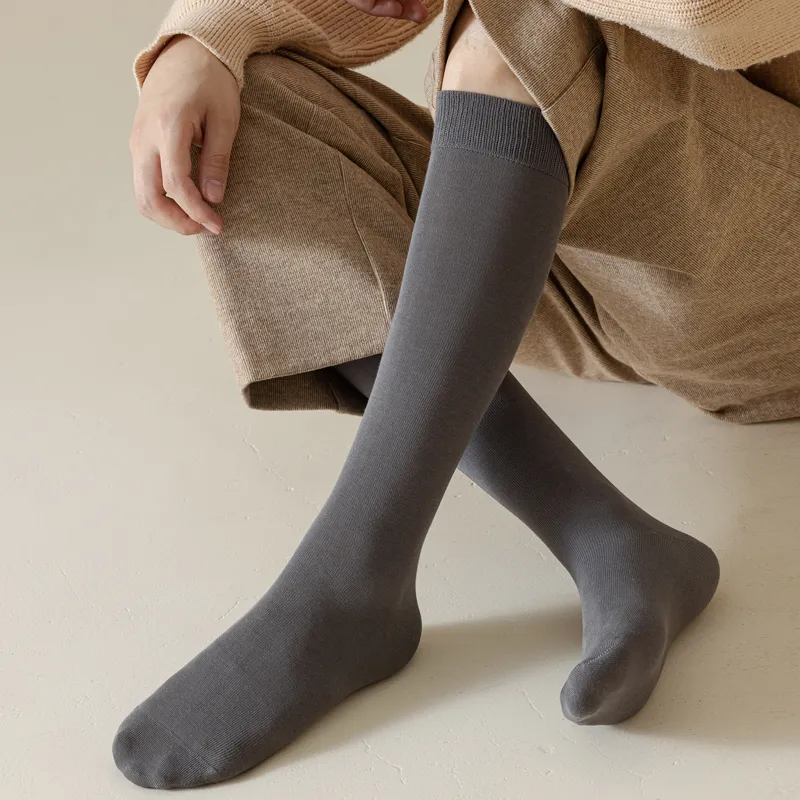 SHIWAJI Knee High Socks Men's 2 Pack-5