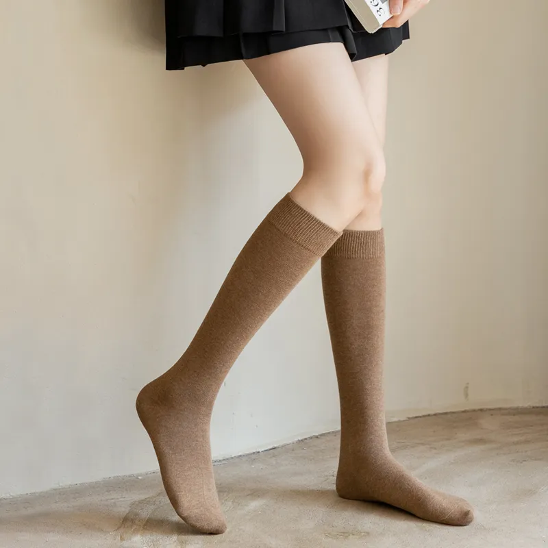 SHIWAJI Women's Knee high Socks-8