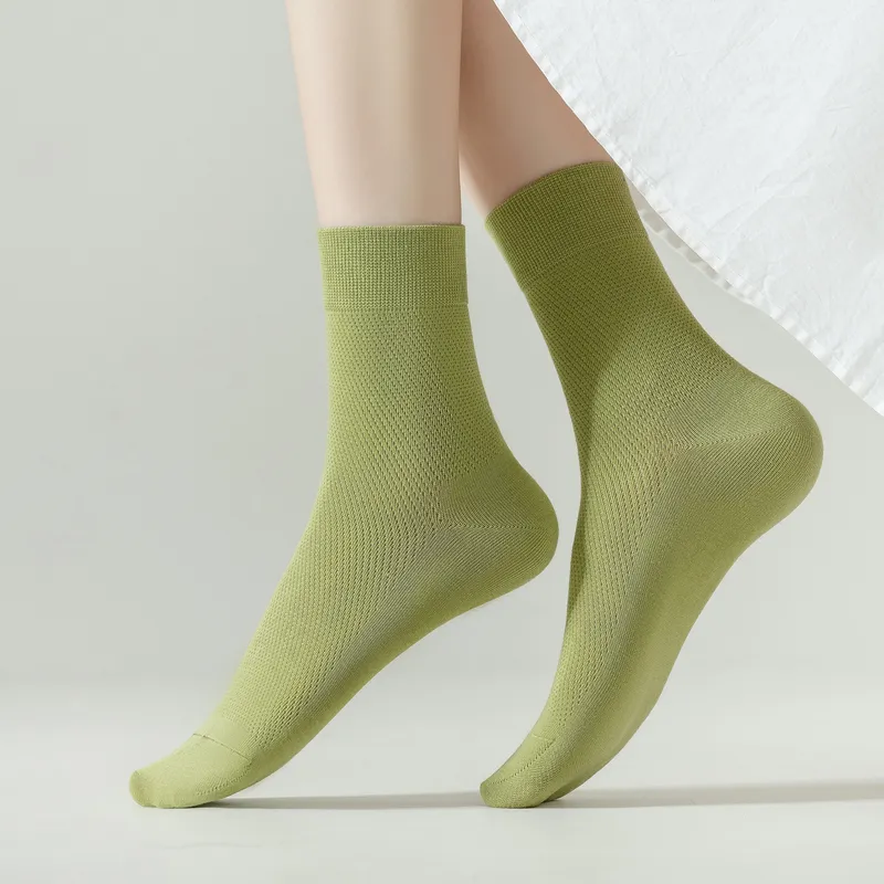 SHIWAJI Women's Mid Calf Socks-5