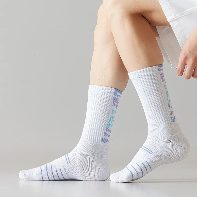 SHIWAJI Knee High Socks Men's 3 Pack-8